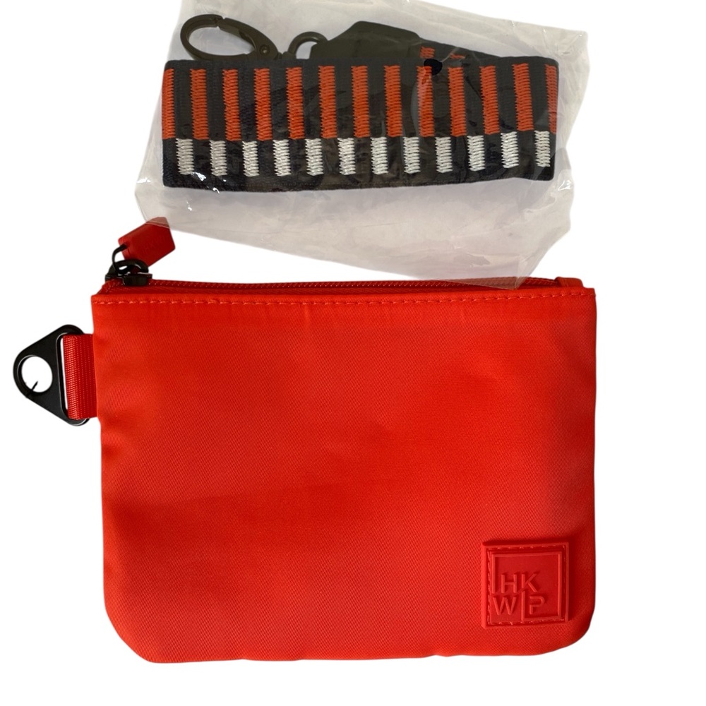 HKWP Red Zip Pouch Wallet